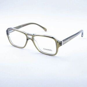 Chanel Green #3210 Aviator Glasses Frames - Full Set, **New In Box***